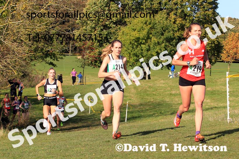 Senior womens 2022 Northern Cross Country Relays, Graves Park, Sheffield. Photo: David T. Hewitson/Sports for All Pics